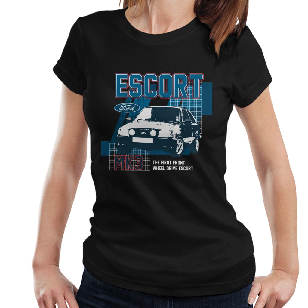 Ford Escort MK3 The First Front Wheel Drive Of Its Kind Women's T-Shirt-ALL + EVERY