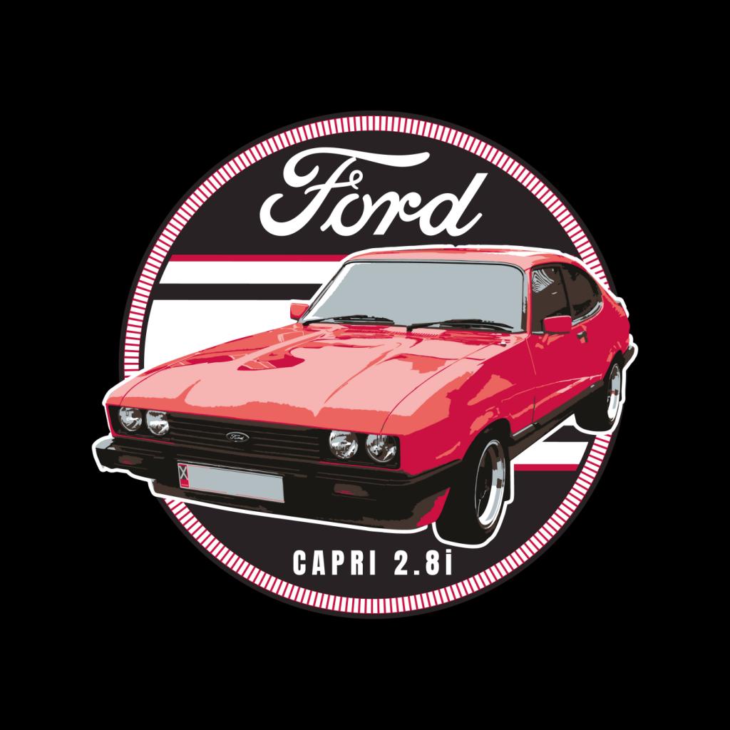 Ford Capri Red 2 8I Men's T-Shirt-ALL + EVERY