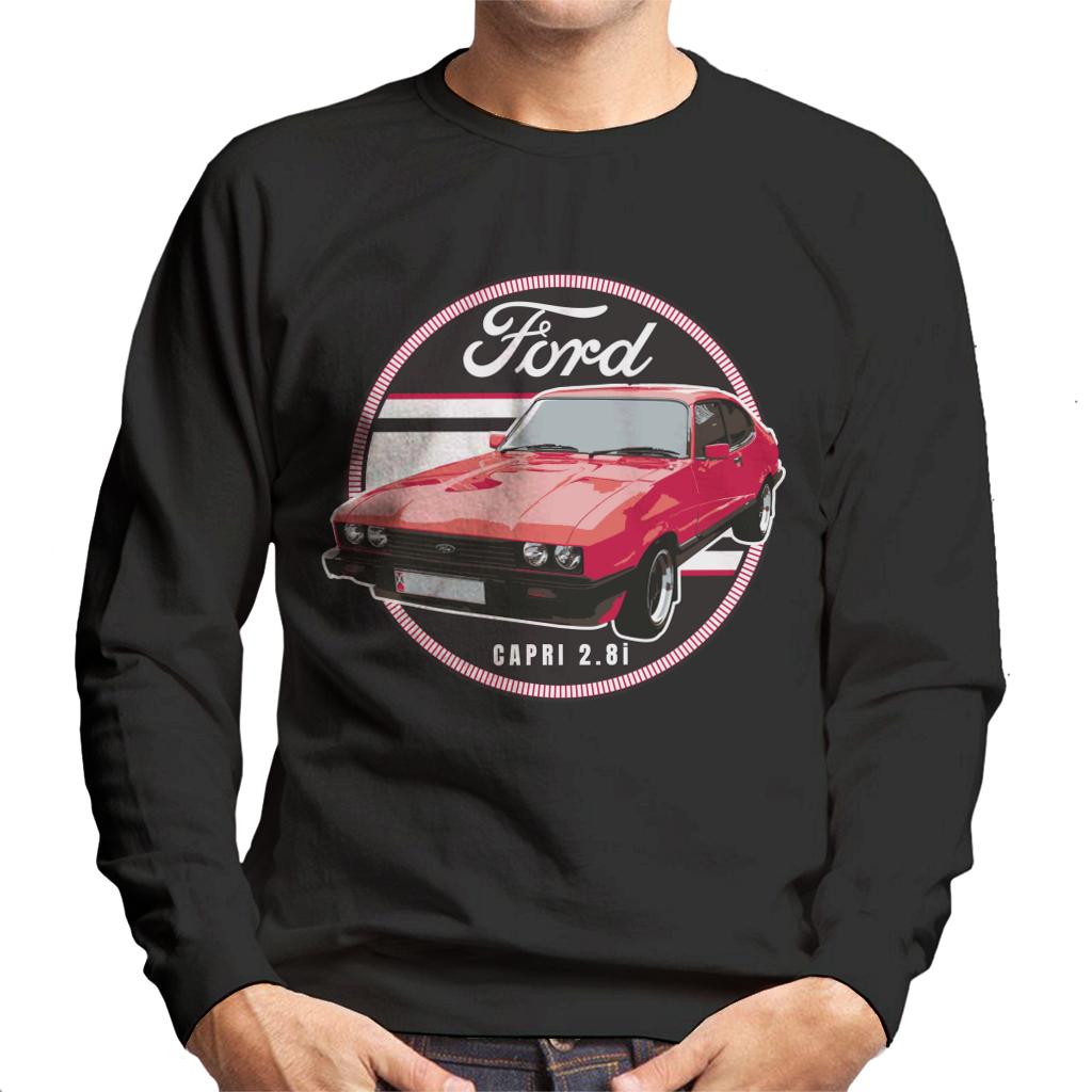 Ford Capri Red 2 8I Men's Sweatshirt-ALL + EVERY