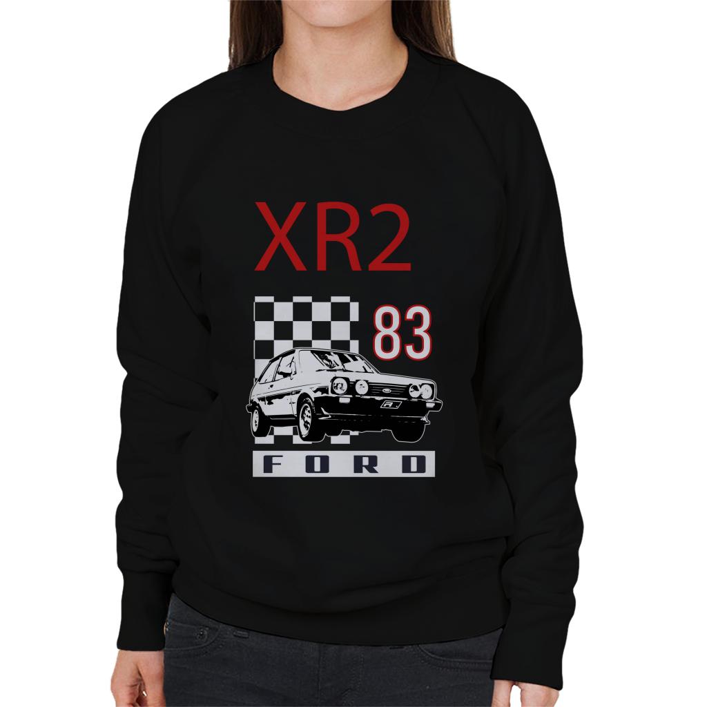 Ford XR2 83 Race Stripes Women's Sweatshirt-ALL + EVERY