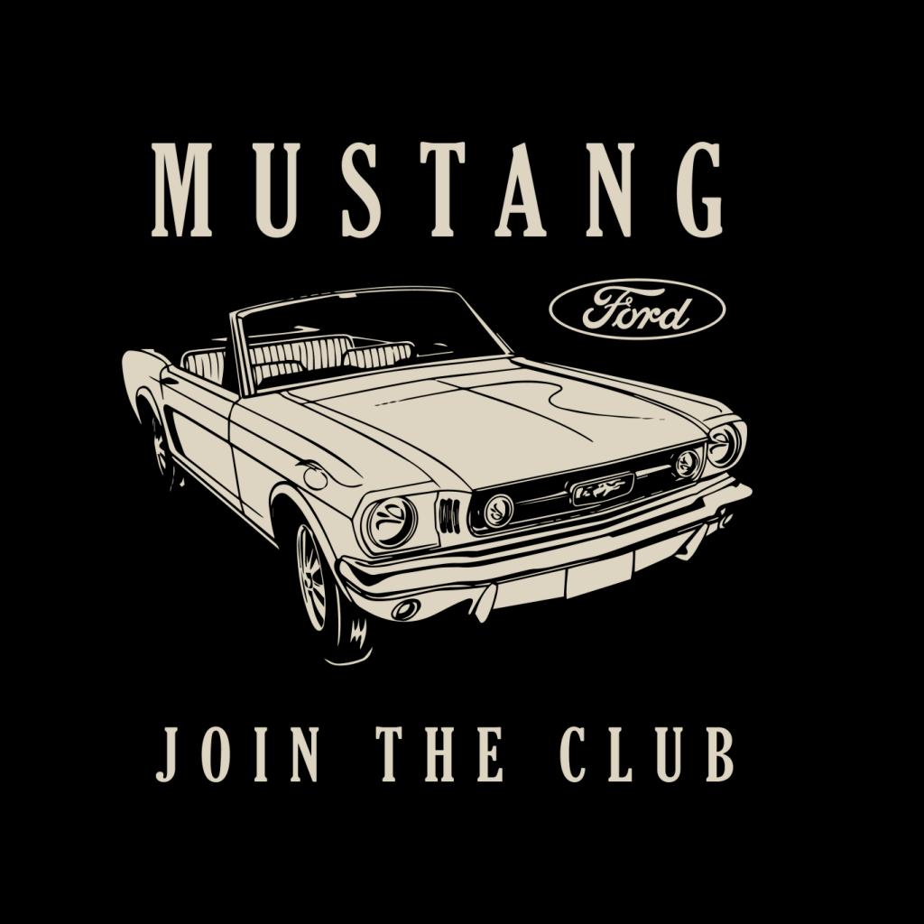 Ford Mustang Join The Club Men's T-Shirt-ALL + EVERY