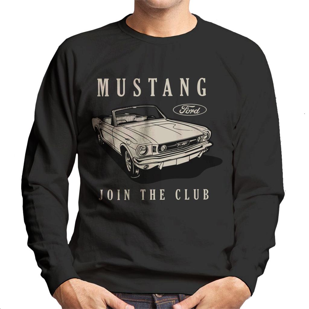 Ford Mustang Join The Club Men's Sweatshirt-ALL + EVERY