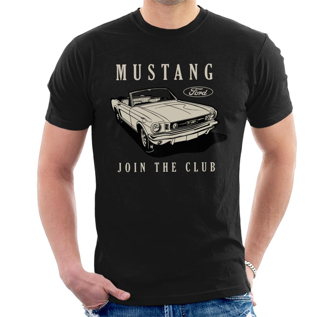 Ford Mustang Join The Club Men's T-Shirt-ALL + EVERY