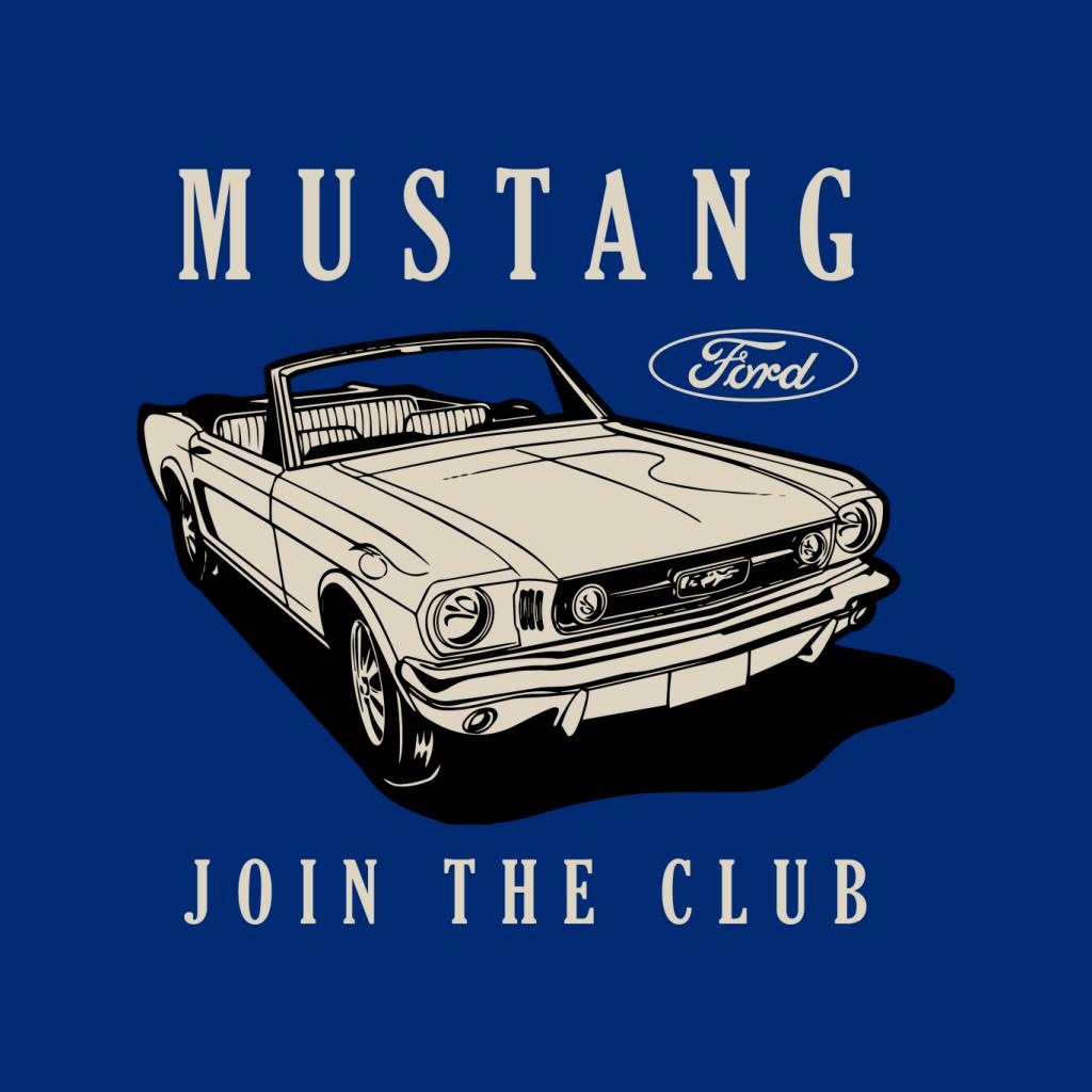 Ford Mustang Join The Club Men's T-Shirt-ALL + EVERY