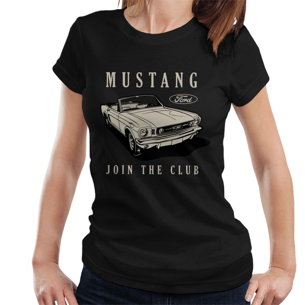 Ford Mustang Join The Club Women's T-Shirt-ALL + EVERY