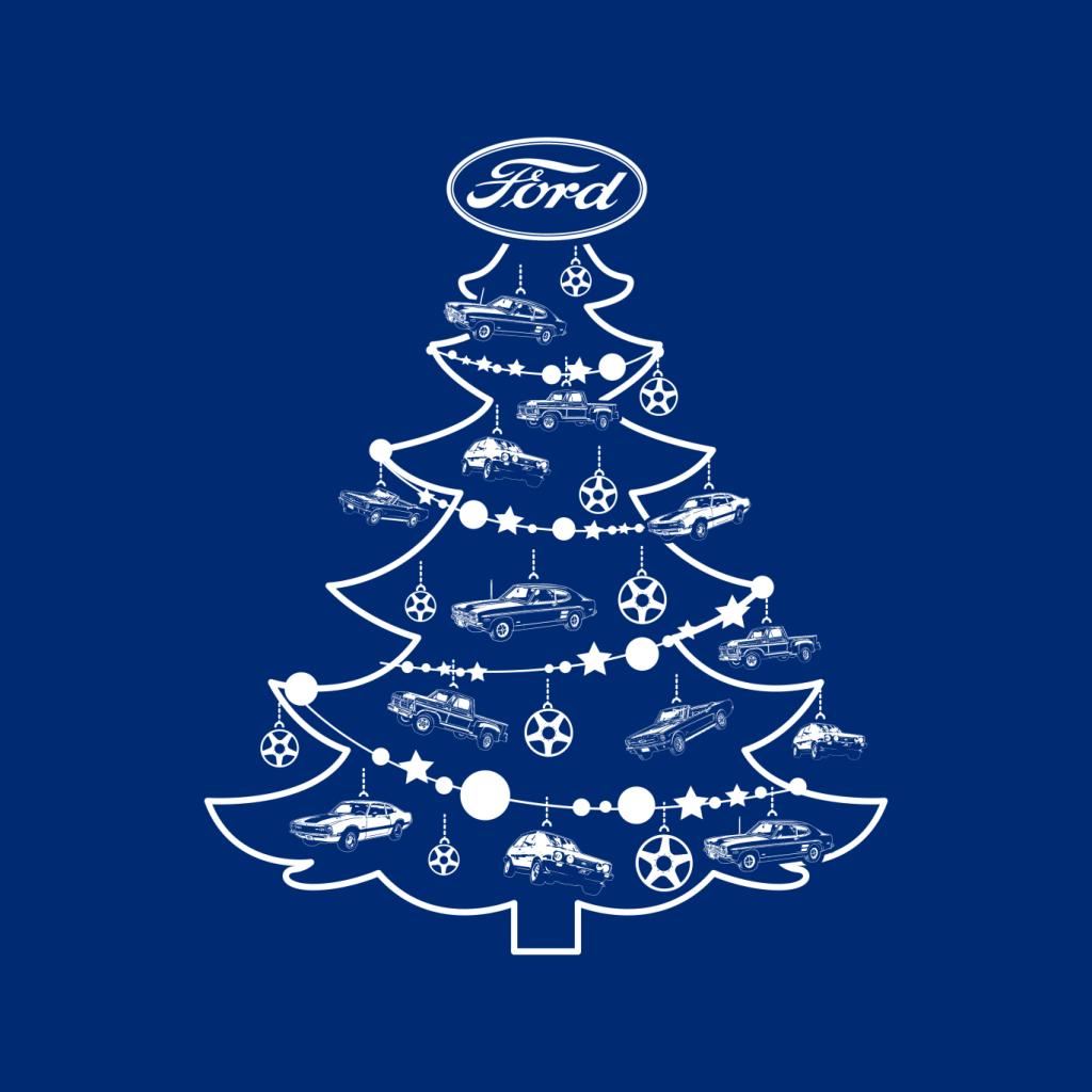 Ford Christmas Tree Baubles Men's T-Shirt-ALL + EVERY