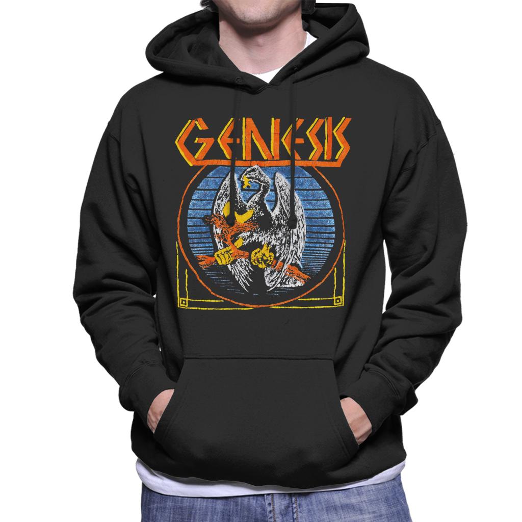 Genesis Vintage Bird Logo Men's Hooded Sweatshirt-ALL + EVERY