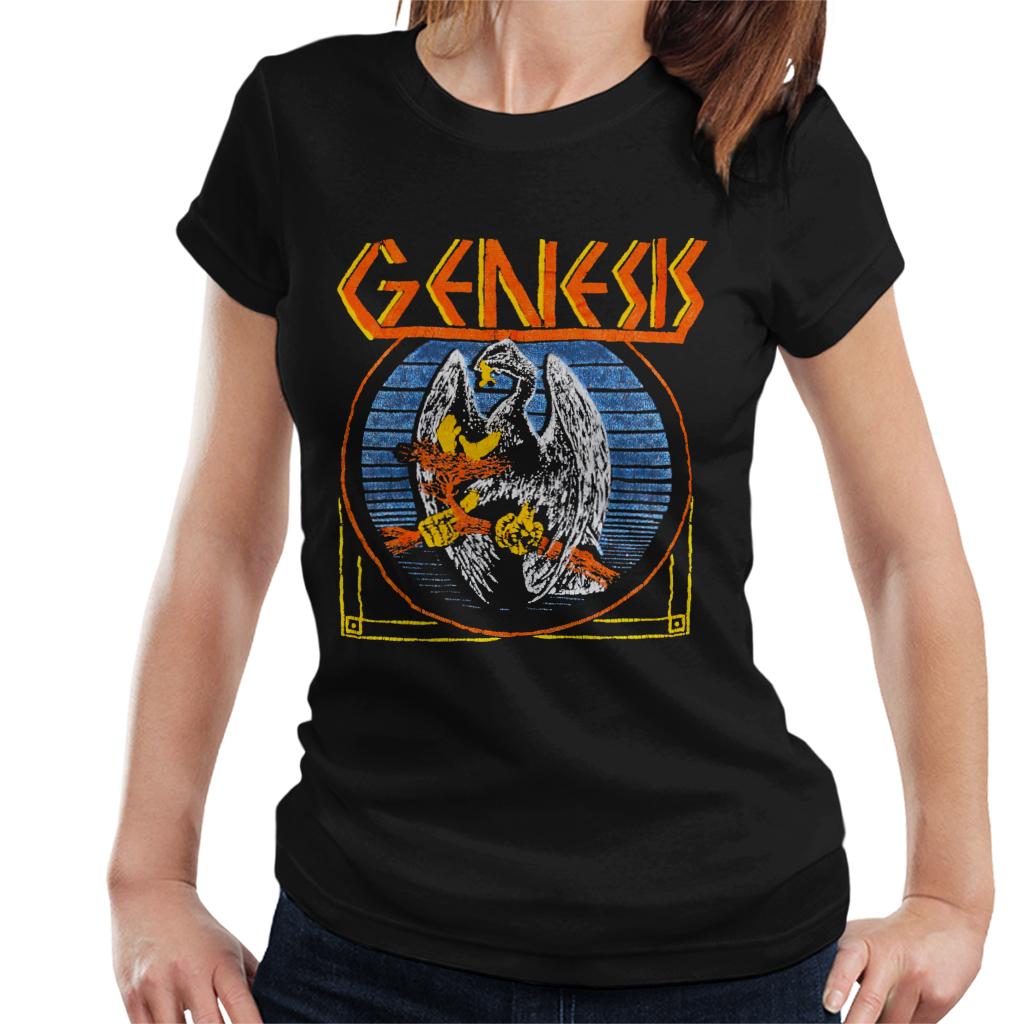 Genesis Vintage Bird Logo Women's T-Shirt-ALL + EVERY