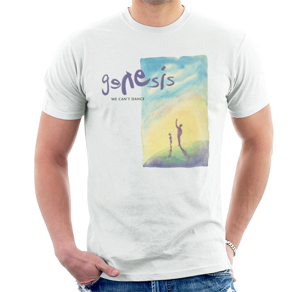 Genesis We Cant Dance Album Cover Men's T-Shirt-ALL + EVERY