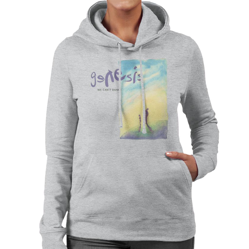 Genesis We Cant Dance Album Cover Women's Hooded Sweatshirt-ALL + EVERY