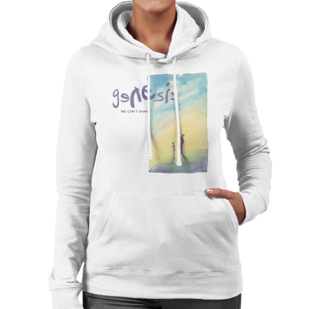 Genesis We Cant Dance Album Cover Women's Hooded Sweatshirt-ALL + EVERY