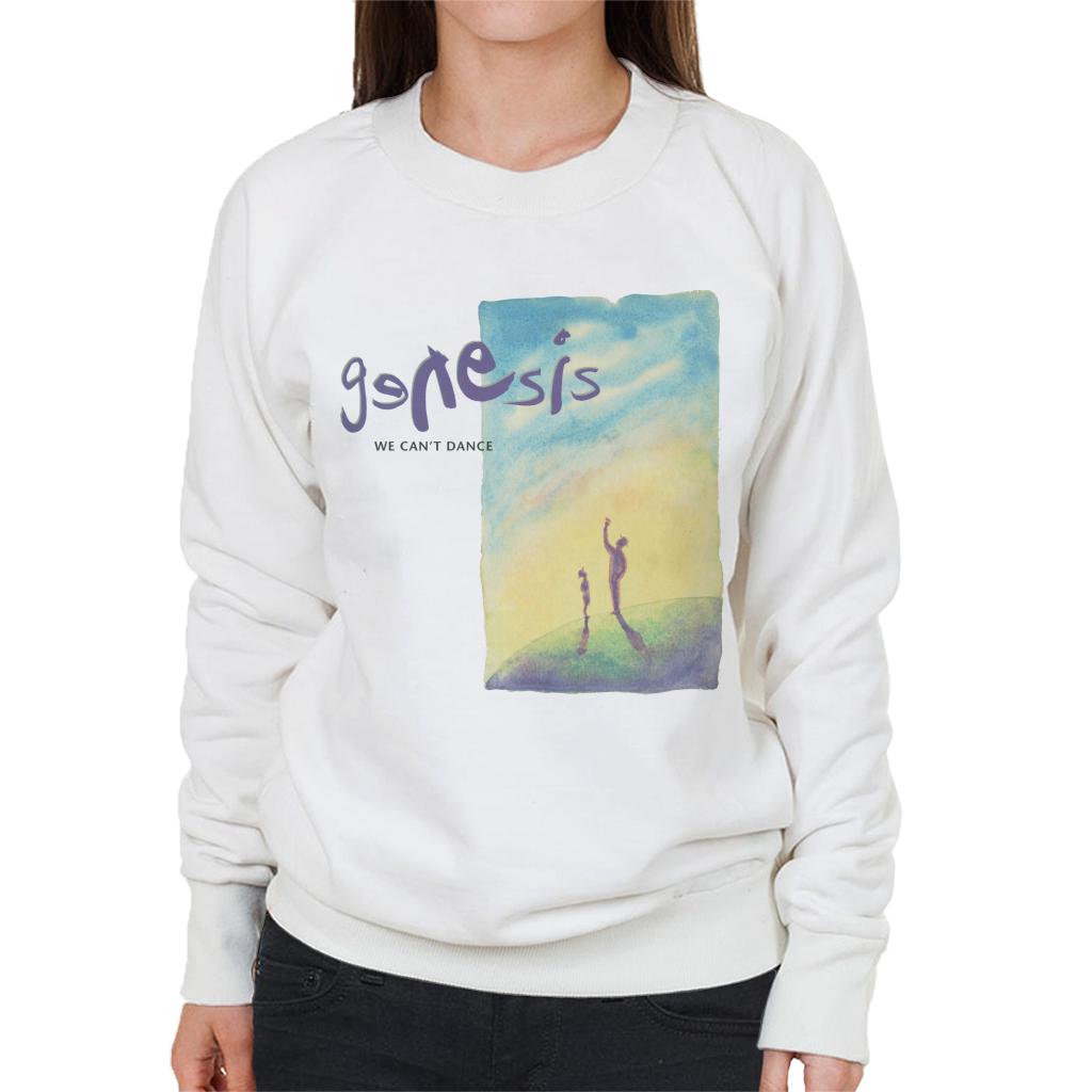 Genesis We Cant Dance Album Cover Women's Sweatshirt-ALL + EVERY