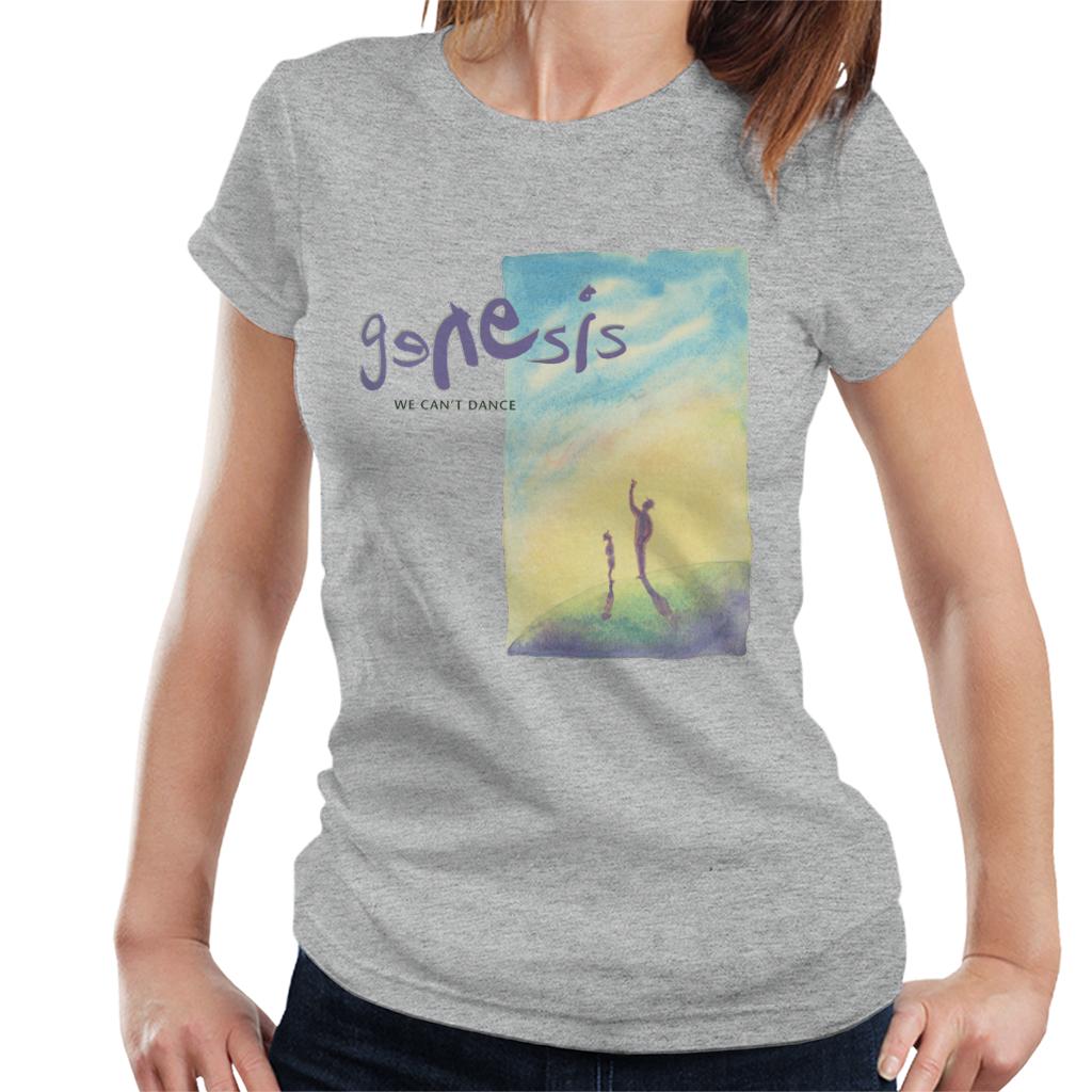 Genesis We Cant Dance Album Cover Women's T-Shirt-ALL + EVERY