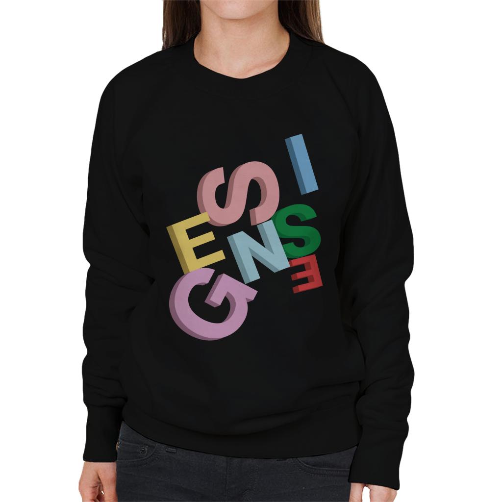 Genesis 3D Logo Women's Sweatshirt-ALL + EVERY