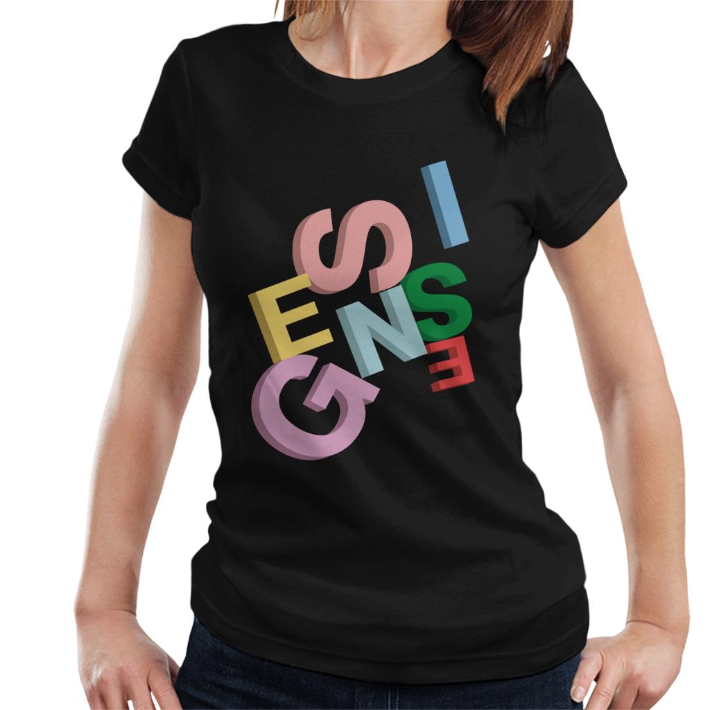 Genesis 3D Logo Women's T-Shirt-ALL + EVERY