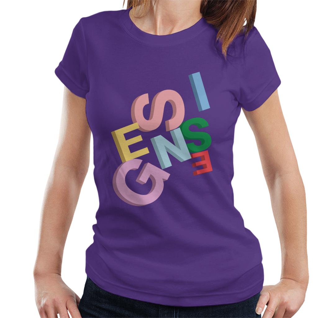 Genesis 3D Logo Women's T-Shirt-ALL + EVERY