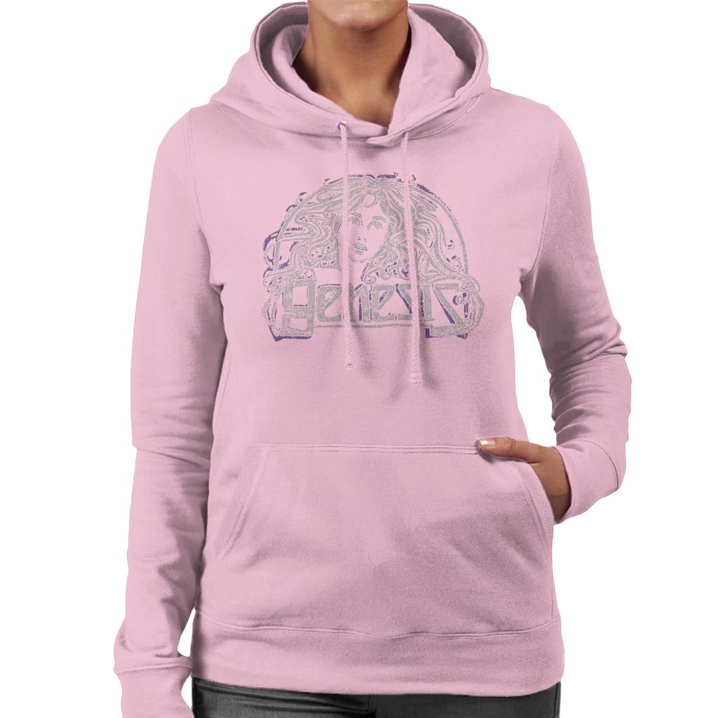 Genesis Girl Band Symbol Women's Hooded Sweatshirt-ALL + EVERY