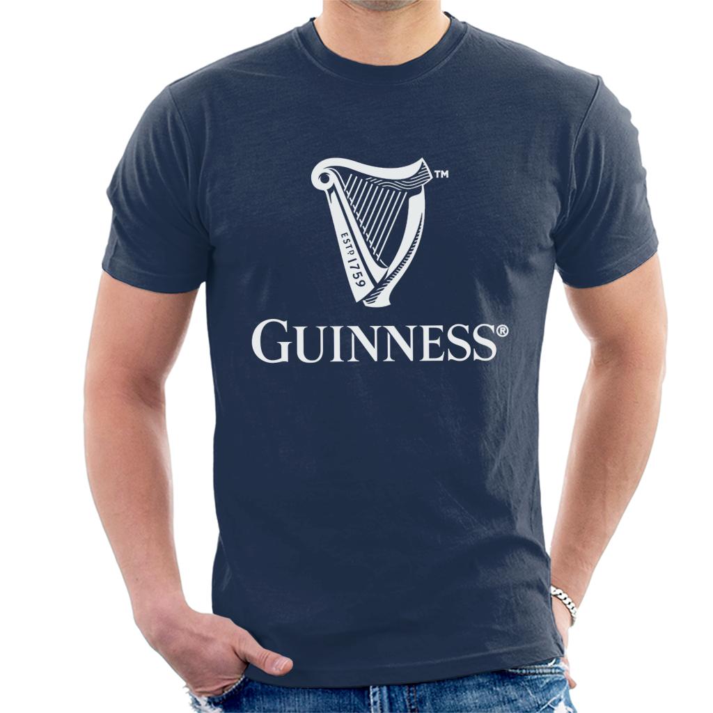 Guinness Classic Harp Logo Men's T-Shirt-ALL + EVERY