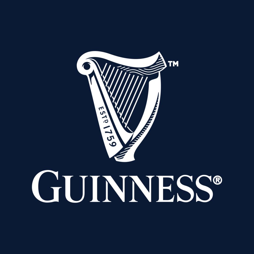 Guinness Classic Harp Logo Men's T-Shirt-ALL + EVERY