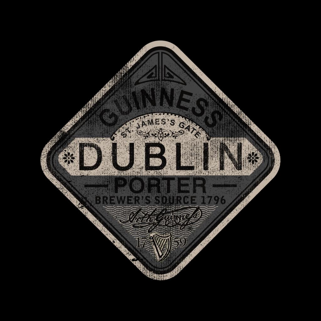 Guinness Porter Patch Men's T-Shirt-ALL + EVERY