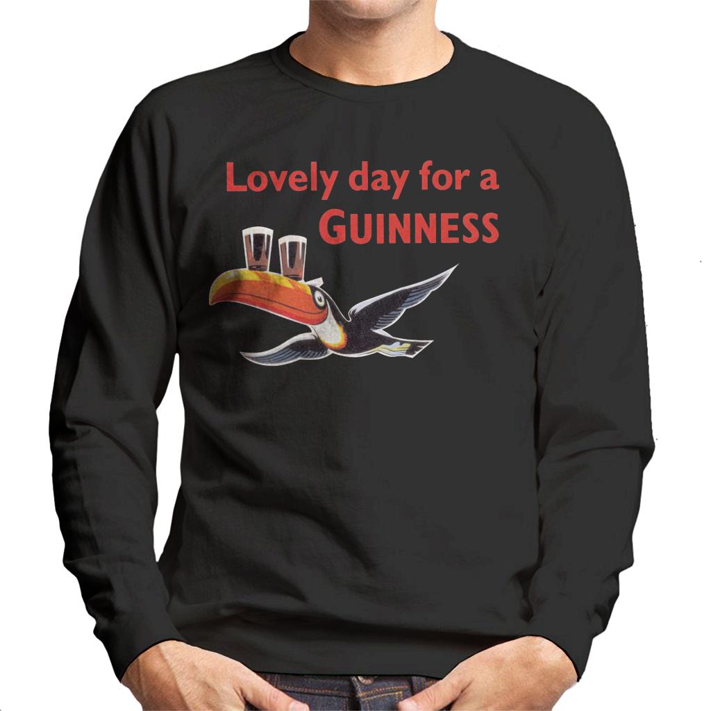 Lovely Day For A Guinness Men's Sweatshirt-ALL + EVERY