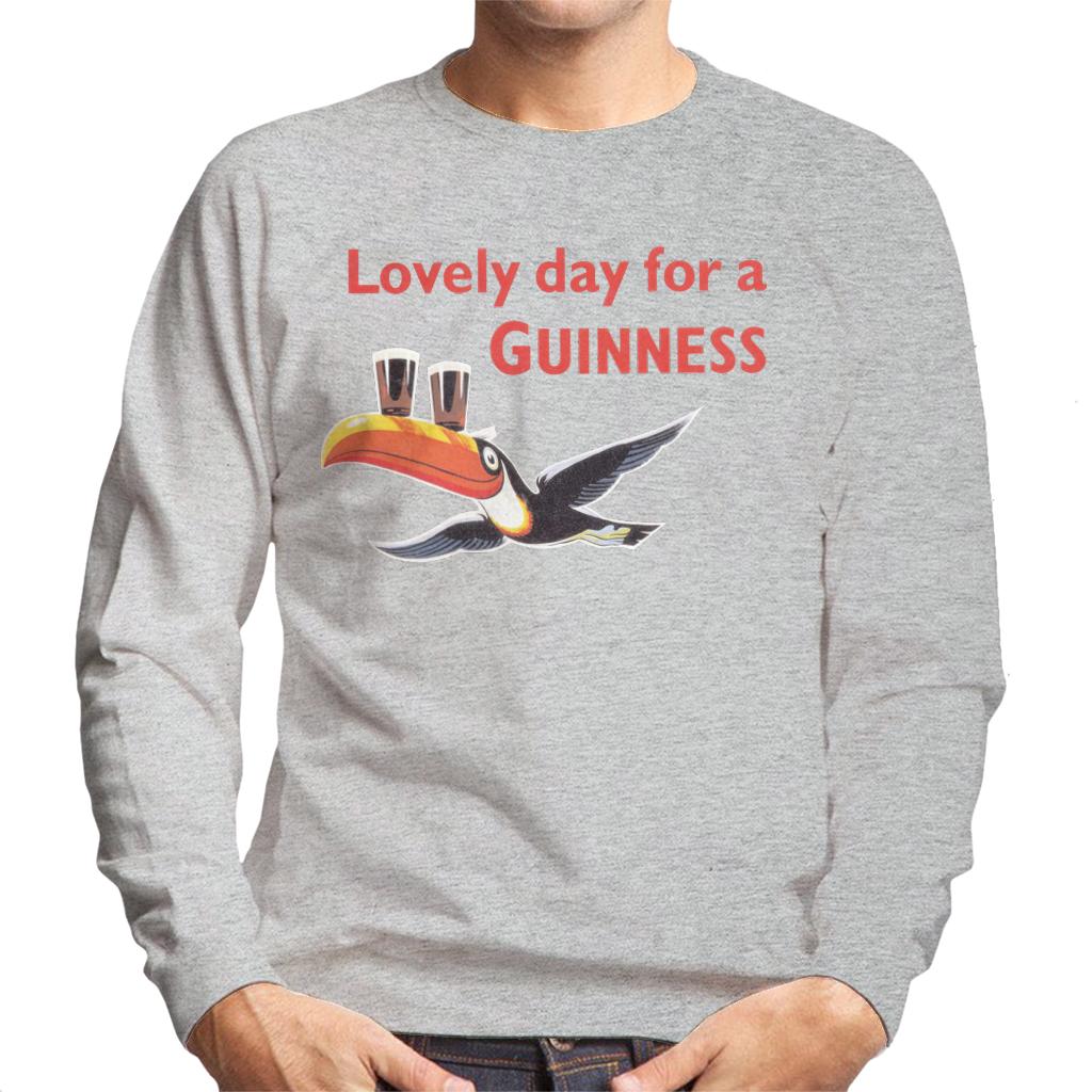 Lovely Day For A Guinness Men's Sweatshirt-ALL + EVERY