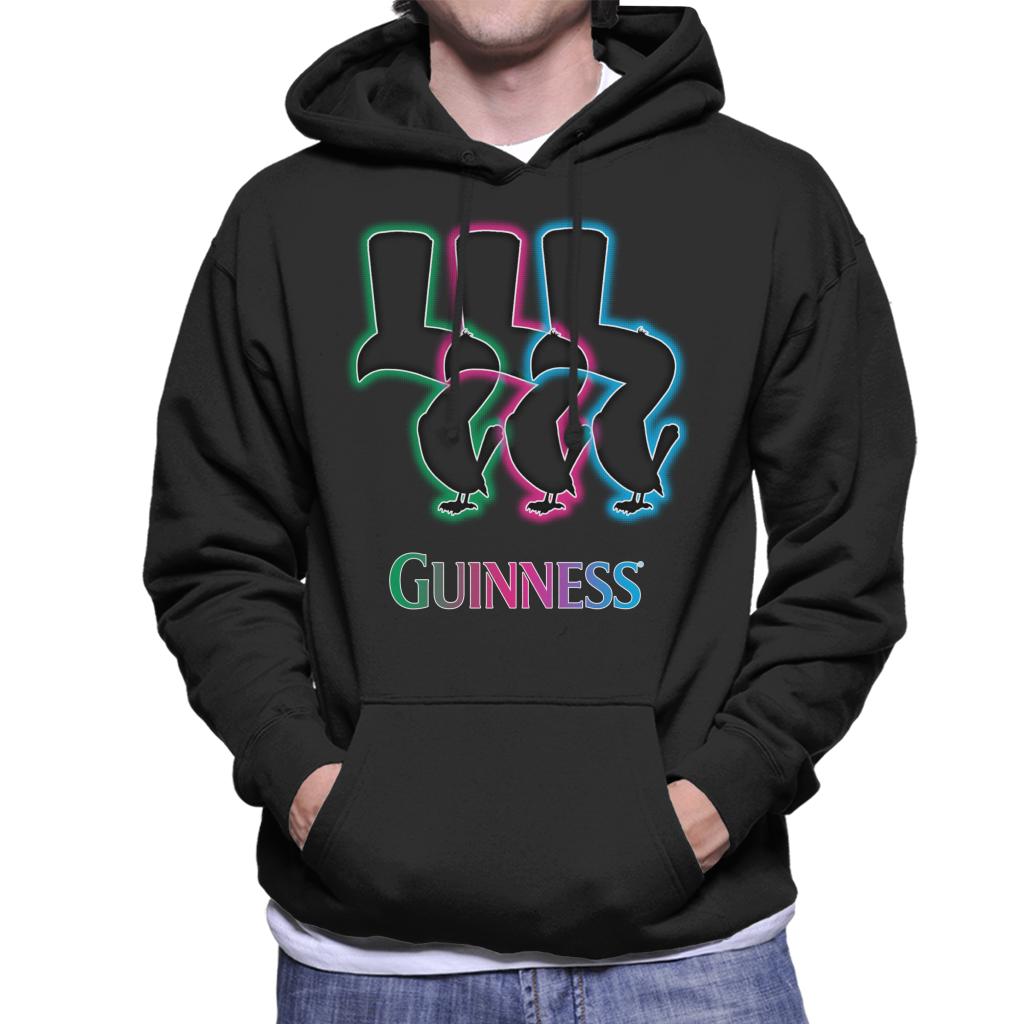 Guinness On Neon Tap Men's Hooded Sweatshirt-ALL + EVERY