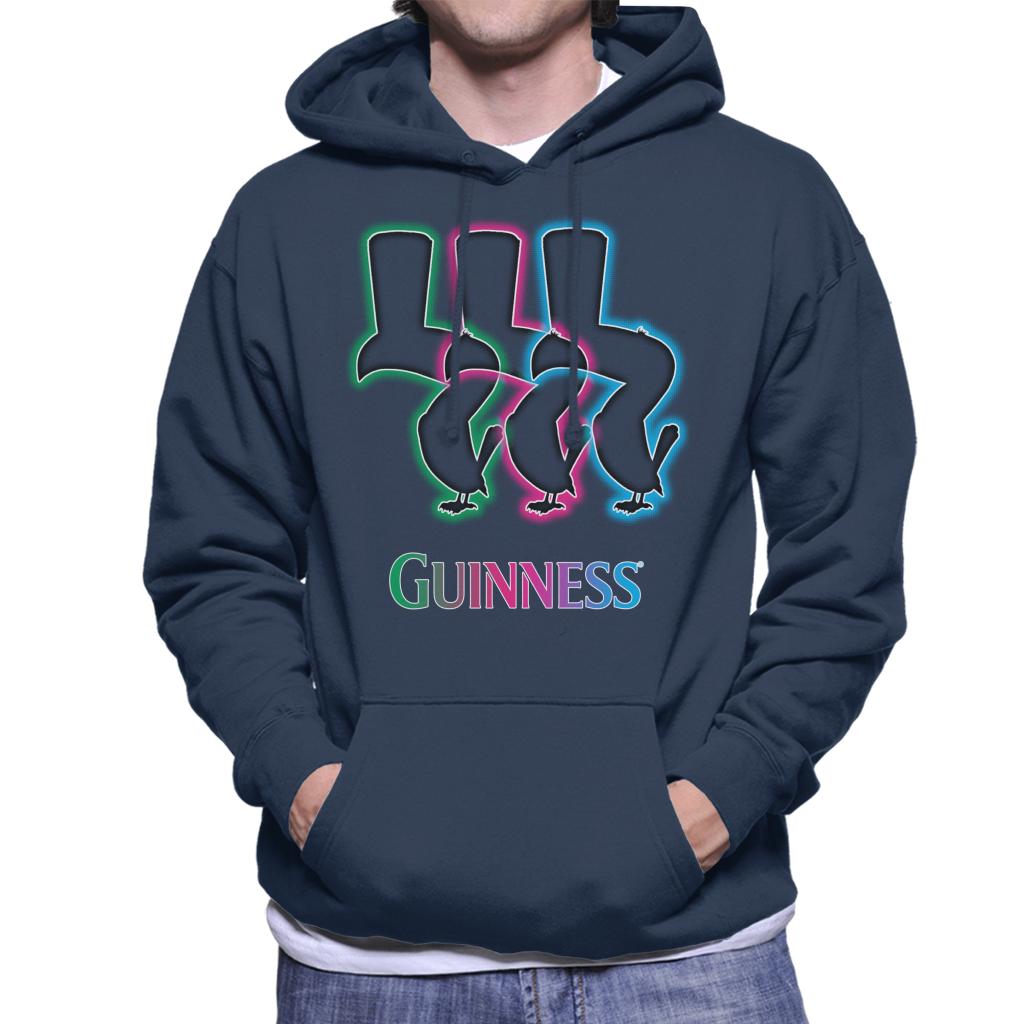 Guinness On Neon Tap Men's Hooded Sweatshirt-ALL + EVERY