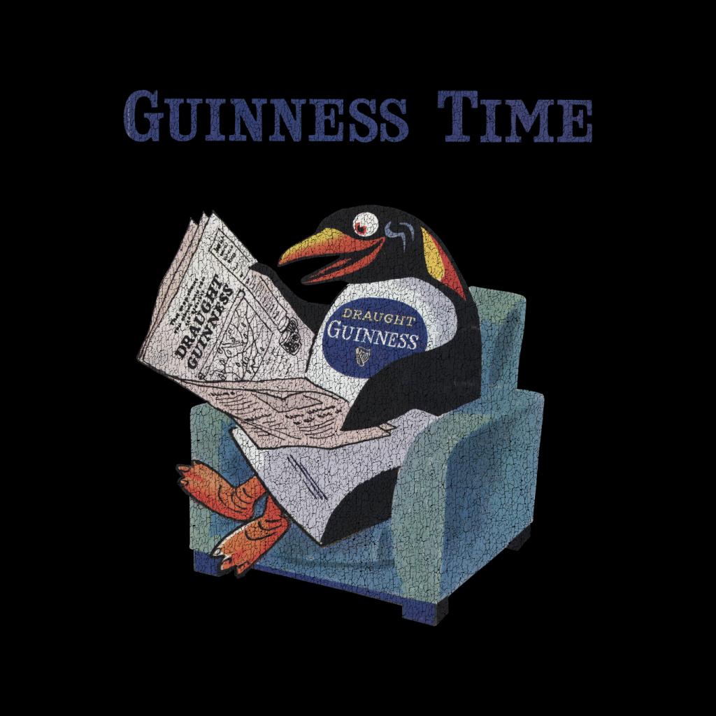 Guinness Penguin Reading Newspaper Women's Sweatshirt-ALL + EVERY