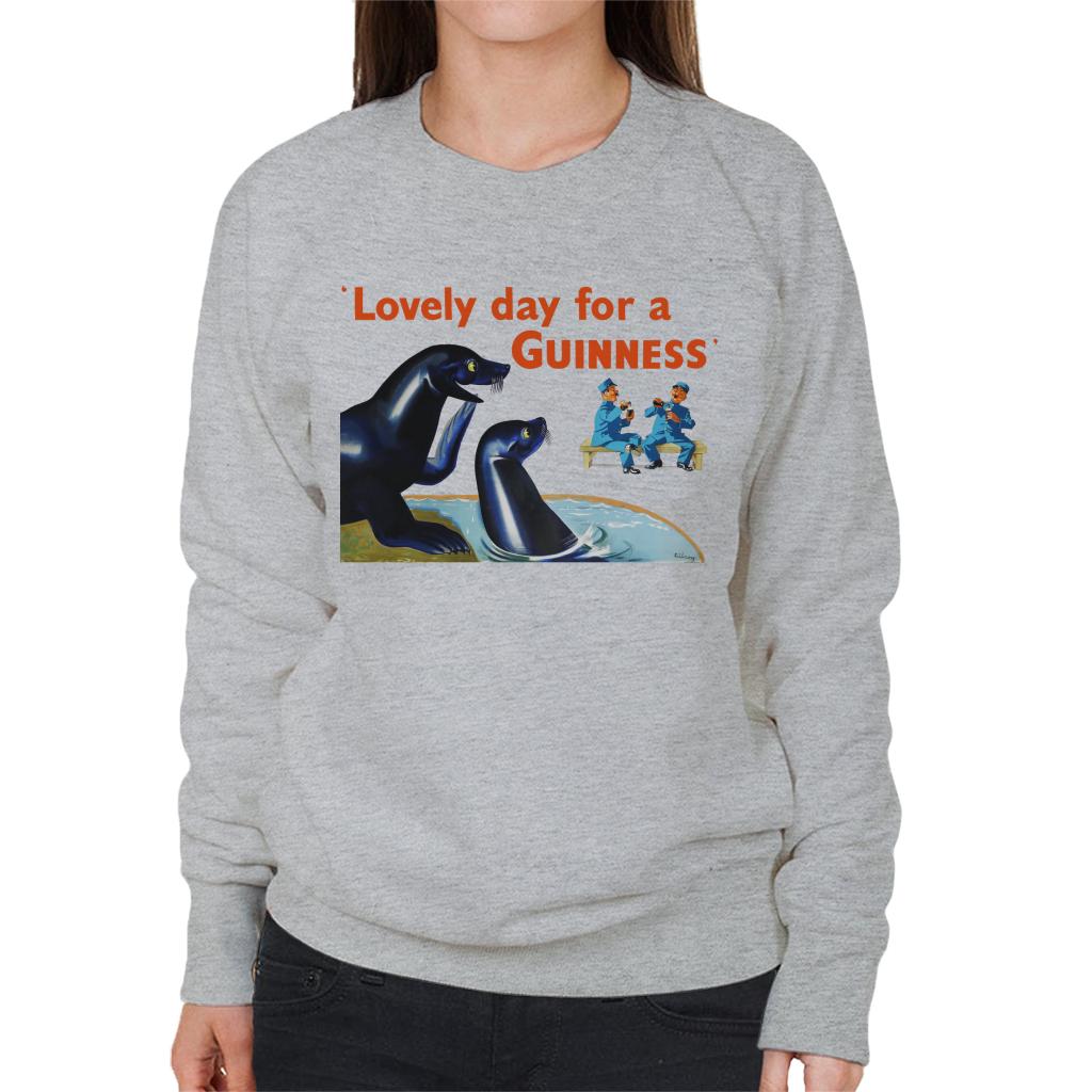 Guinness Seals Women's Sweatshirt-ALL + EVERY