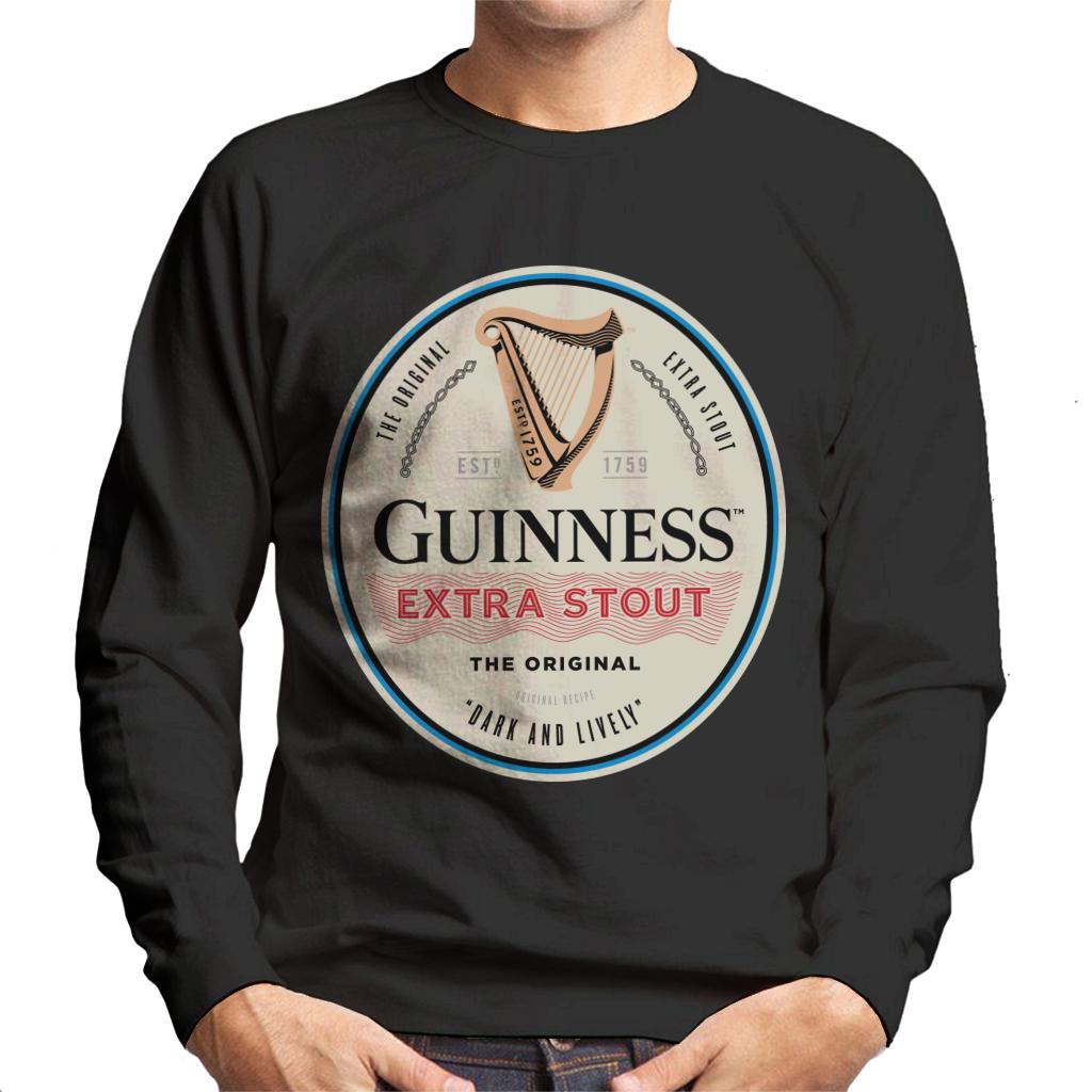 Guinness 1759 Dark And Lively Men's Sweatshirt-ALL + EVERY