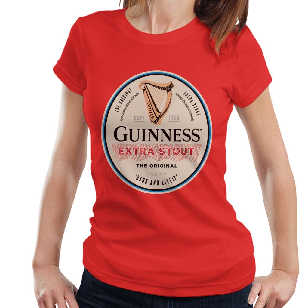 Guinness 1759 Dark And Lively Women's T-Shirt-ALL + EVERY