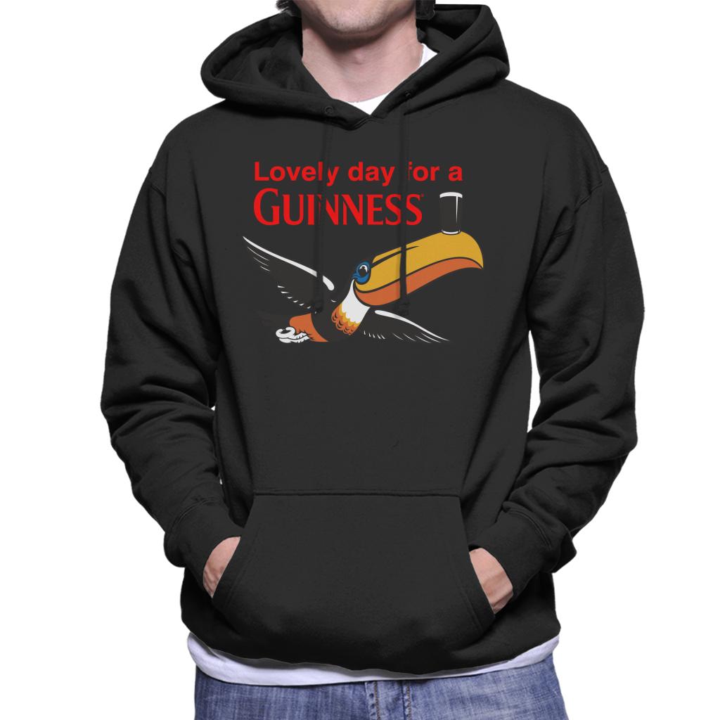 Guinness Toucan Lovely Day For A Guinness Men's Hooded Sweatshirt-ALL + EVERY