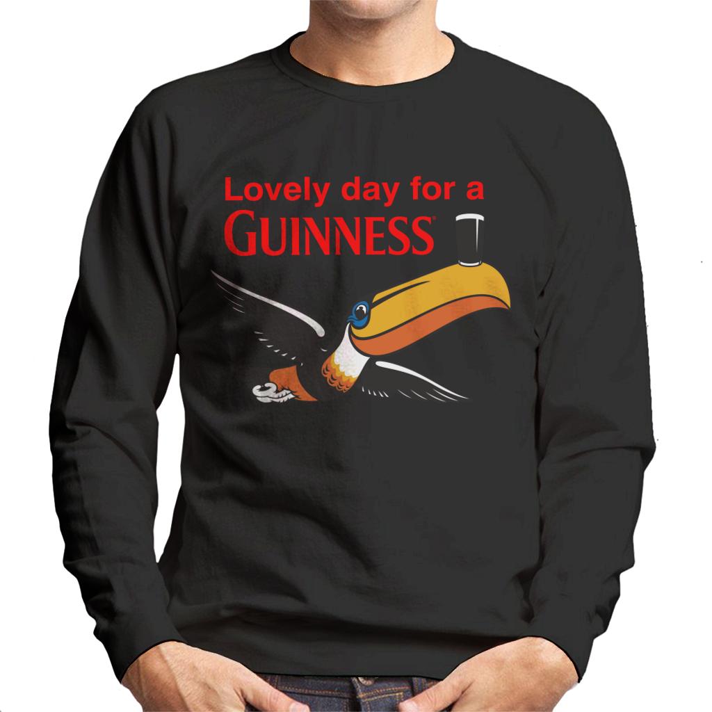 Guinness Toucan Lovely Day For A Guinness Men's Sweatshirt-ALL + EVERY