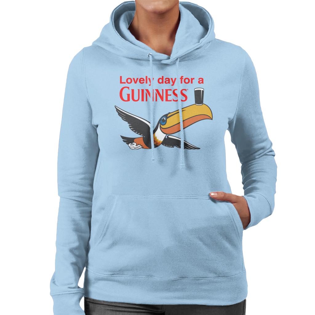 Guinness Toucan Lovely Day For A Guinness Women's Hooded Sweatshirt-ALL + EVERY