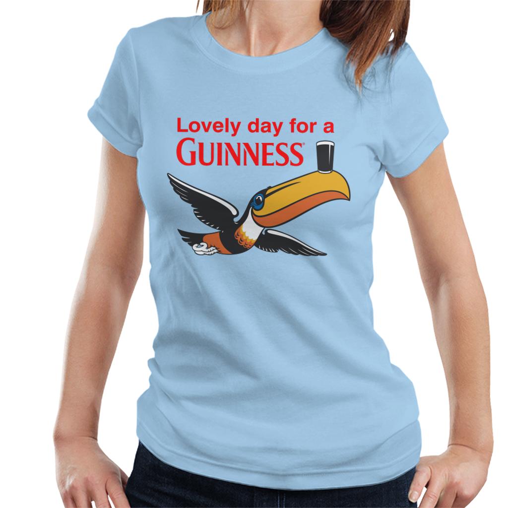 Guinness Toucan Lovely Day For A Guinness Women's T-Shirt-ALL + EVERY