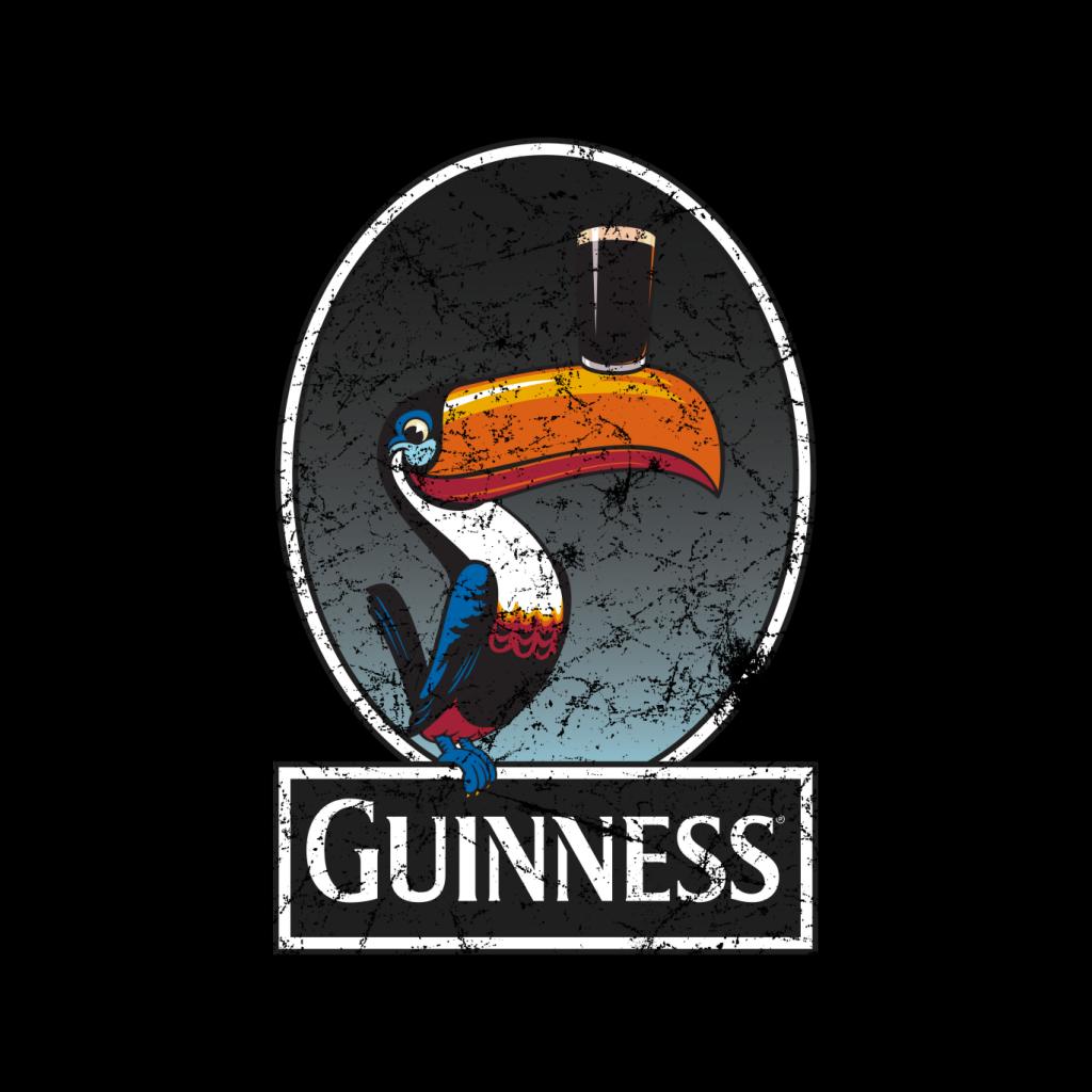 Guinness Toucan Distressed Men's T-Shirt-ALL + EVERY
