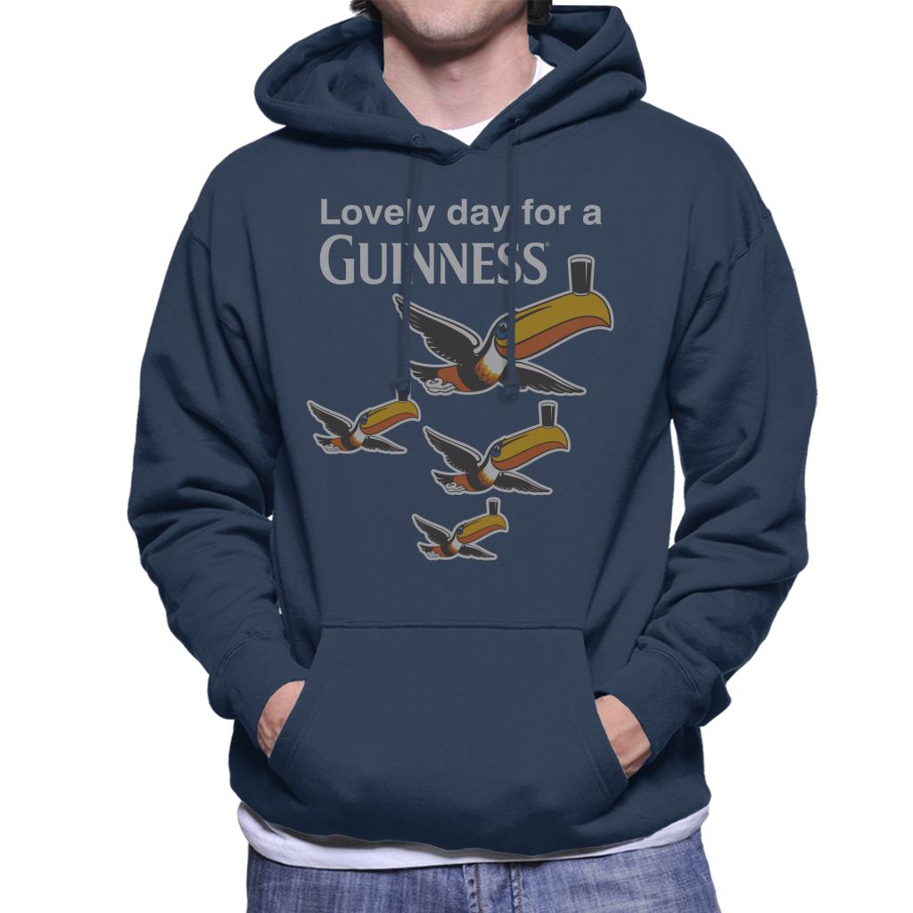 Guinness Toucans Lovely Day For A Guinness Men's Hooded Sweatshirt-ALL + EVERY