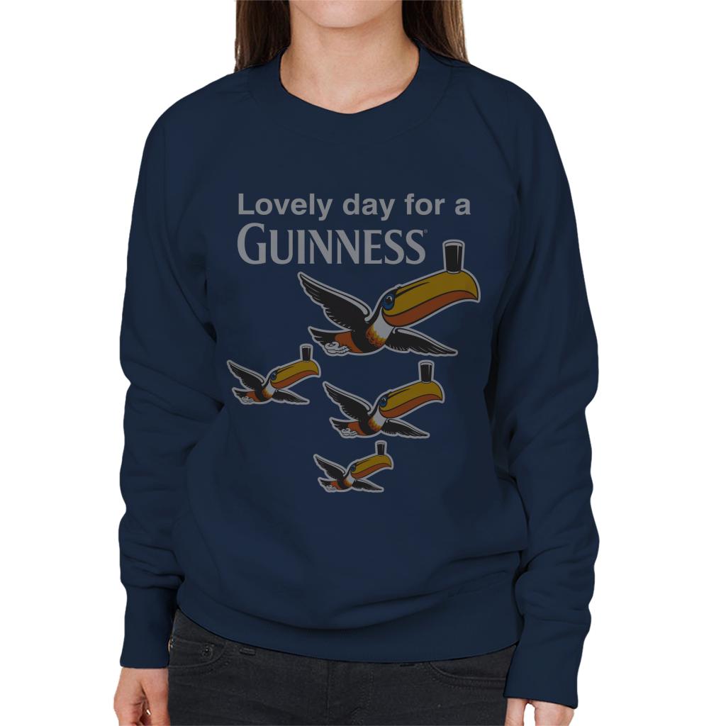 Guinness Toucans Lovely Day For A Guinness Women's Sweatshirt-ALL + EVERY