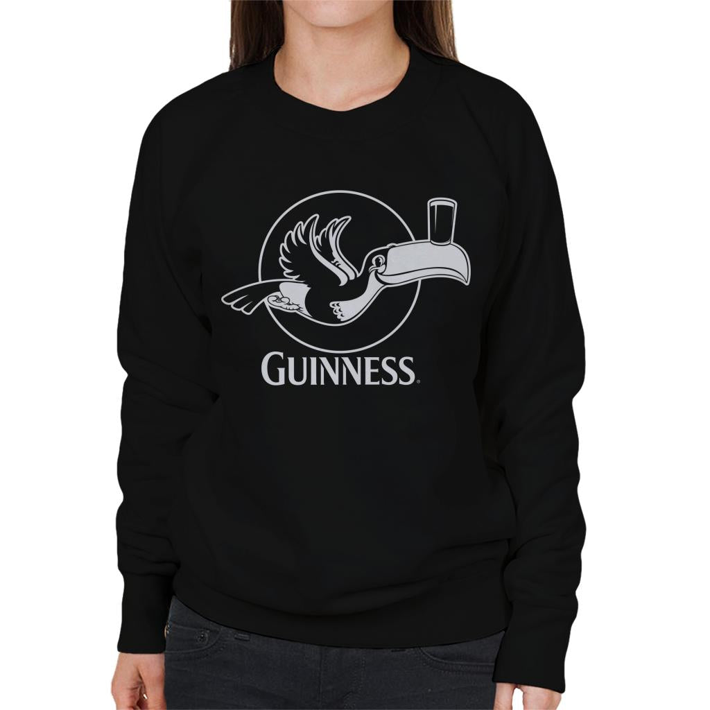 Guinness Toucan Flying With Pint Women's Sweatshirt-ALL + EVERY