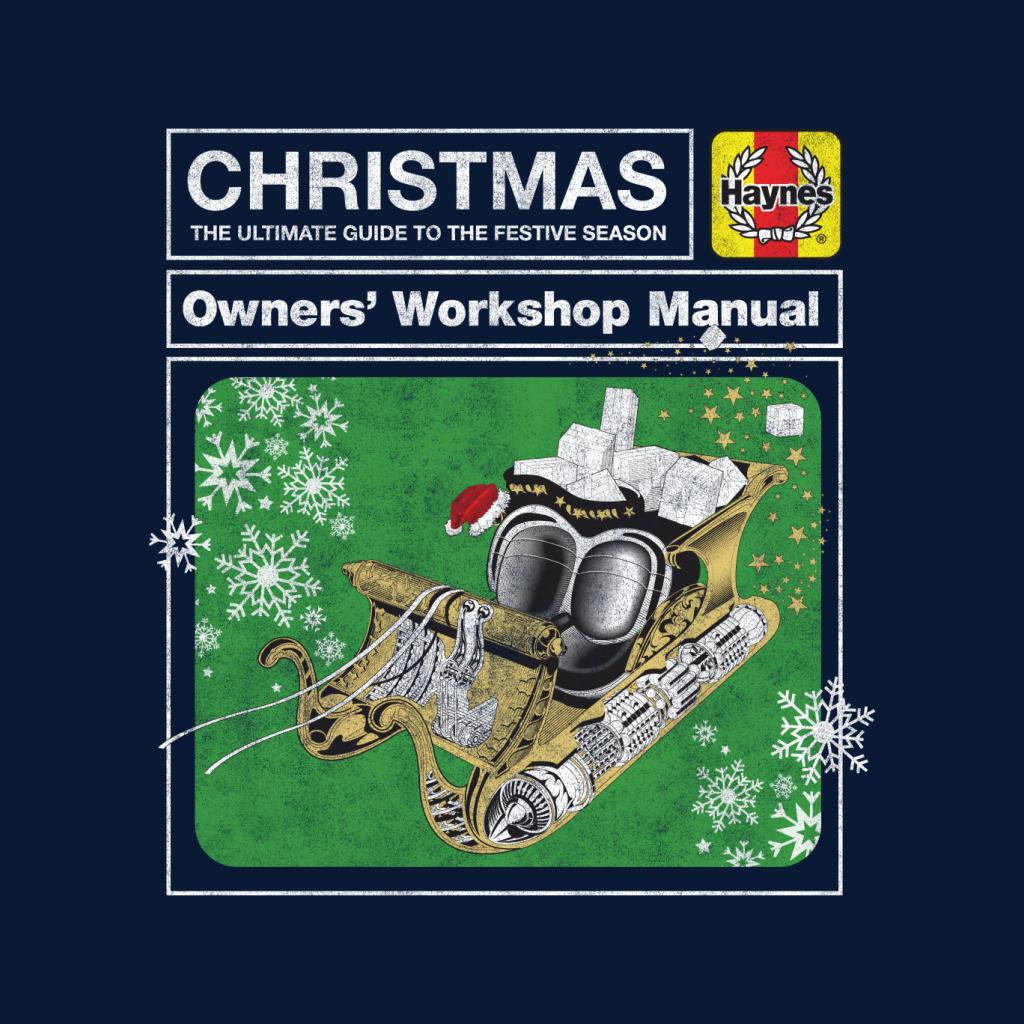 Haynes Christmas Manual Sleigh Men's T-Shirt-ALL + EVERY