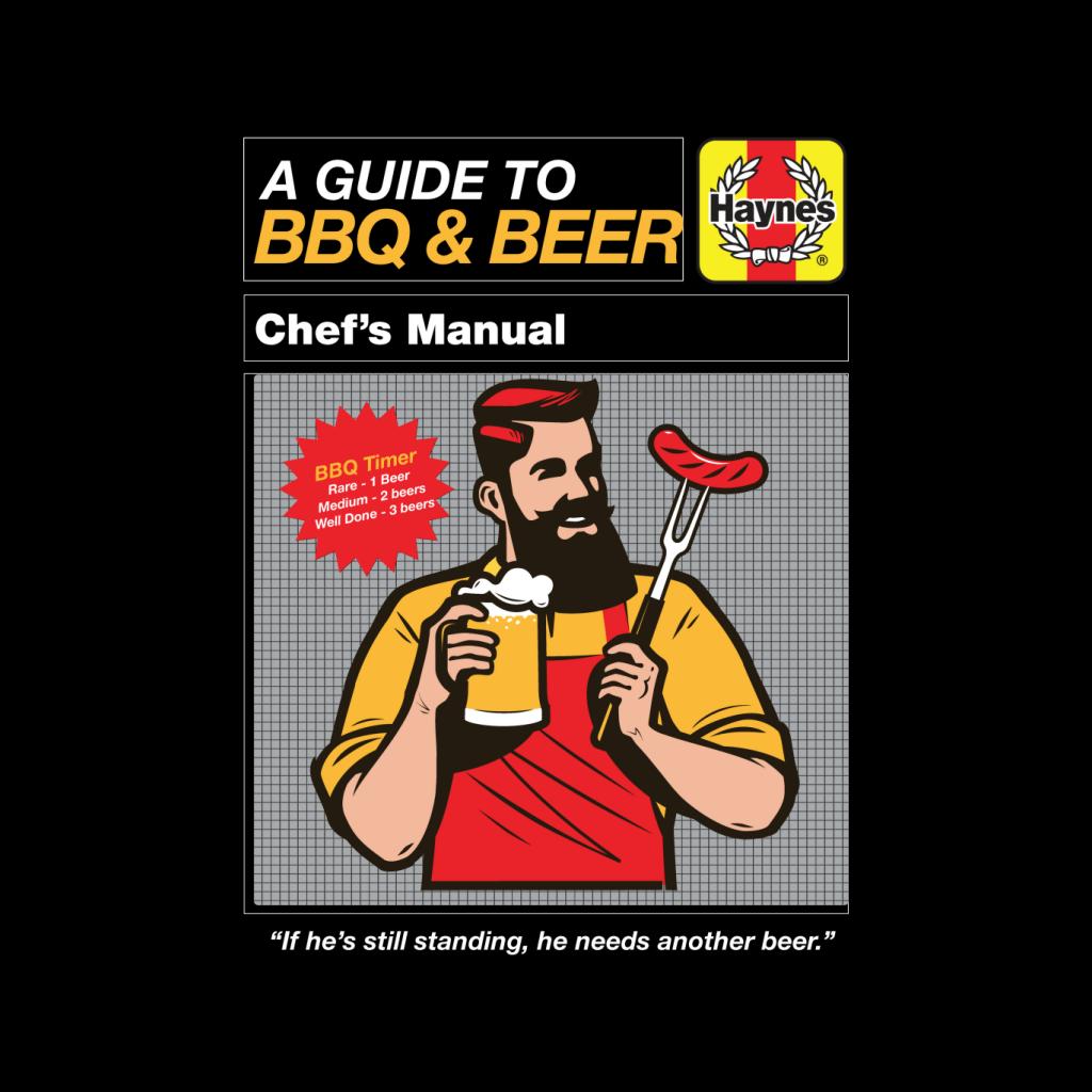 Haynes Guide To BBQ & Beer Men's T-Shirt-ALL + EVERY