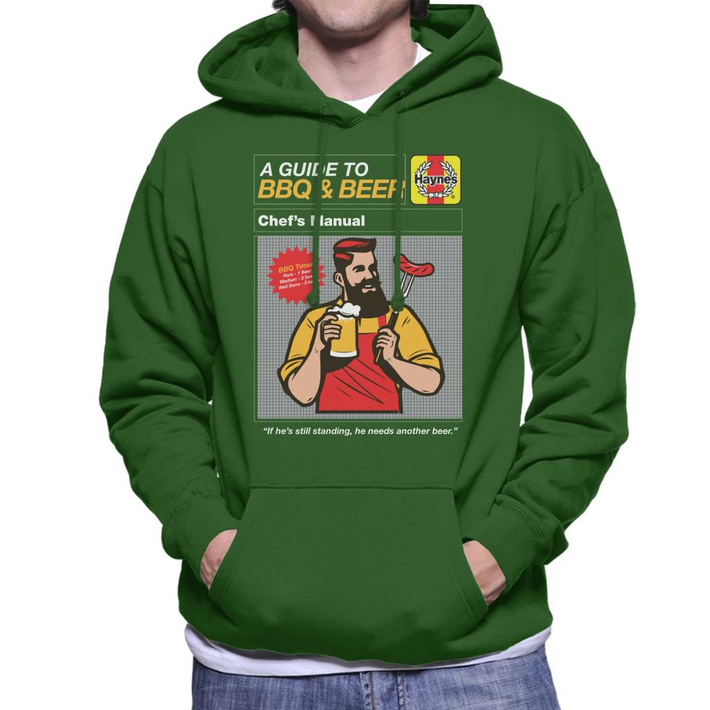 Haynes Guide To BBQ & Beer Men's Hooded Sweatshirt-ALL + EVERY