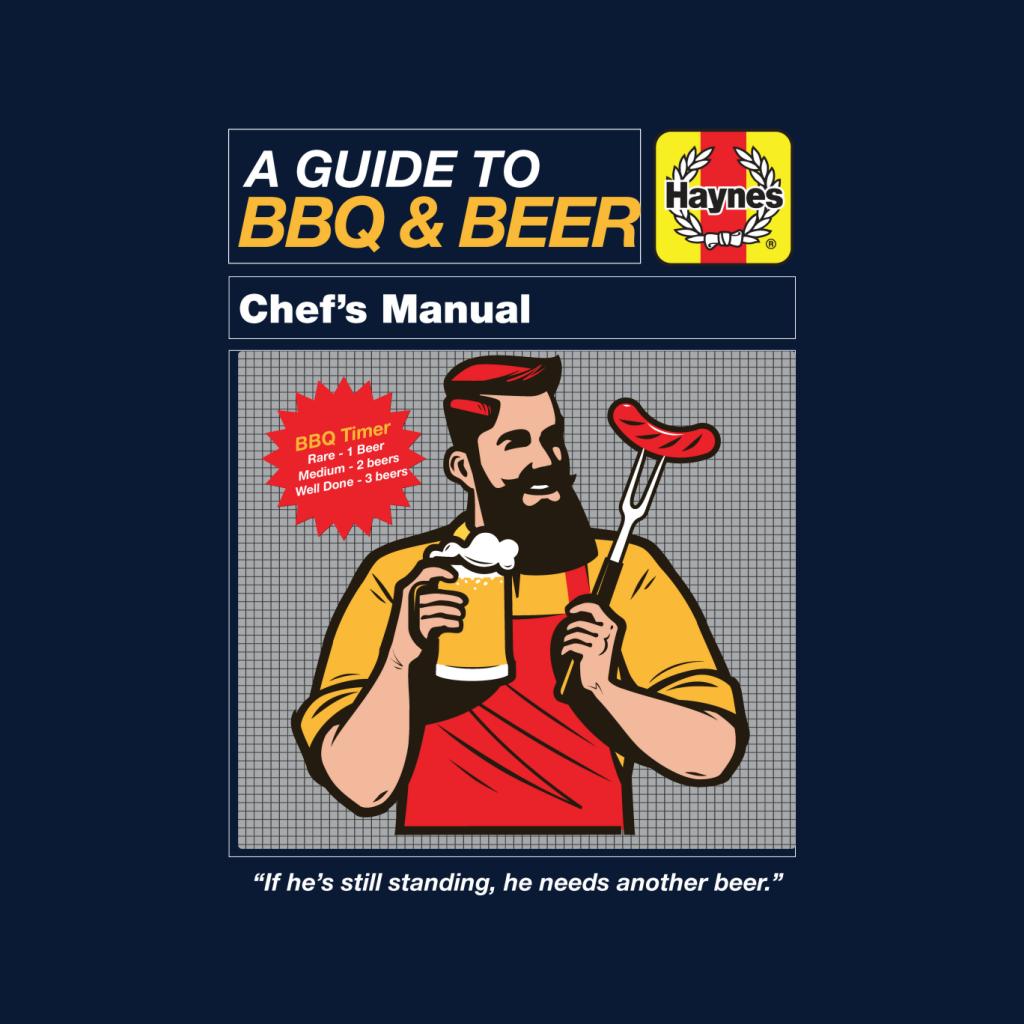 Haynes Guide To BBQ & Beer Men's T-Shirt-ALL + EVERY