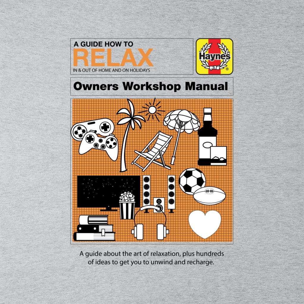 Haynes How To Relax Manual Men's T-Shirt-ALL + EVERY