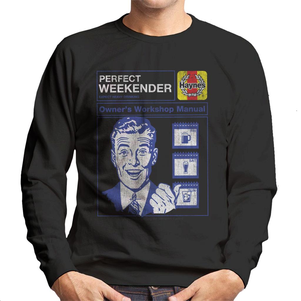 Haynes Perfect Weekender Workshop Manual Men's Sweatshirt-ALL + EVERY