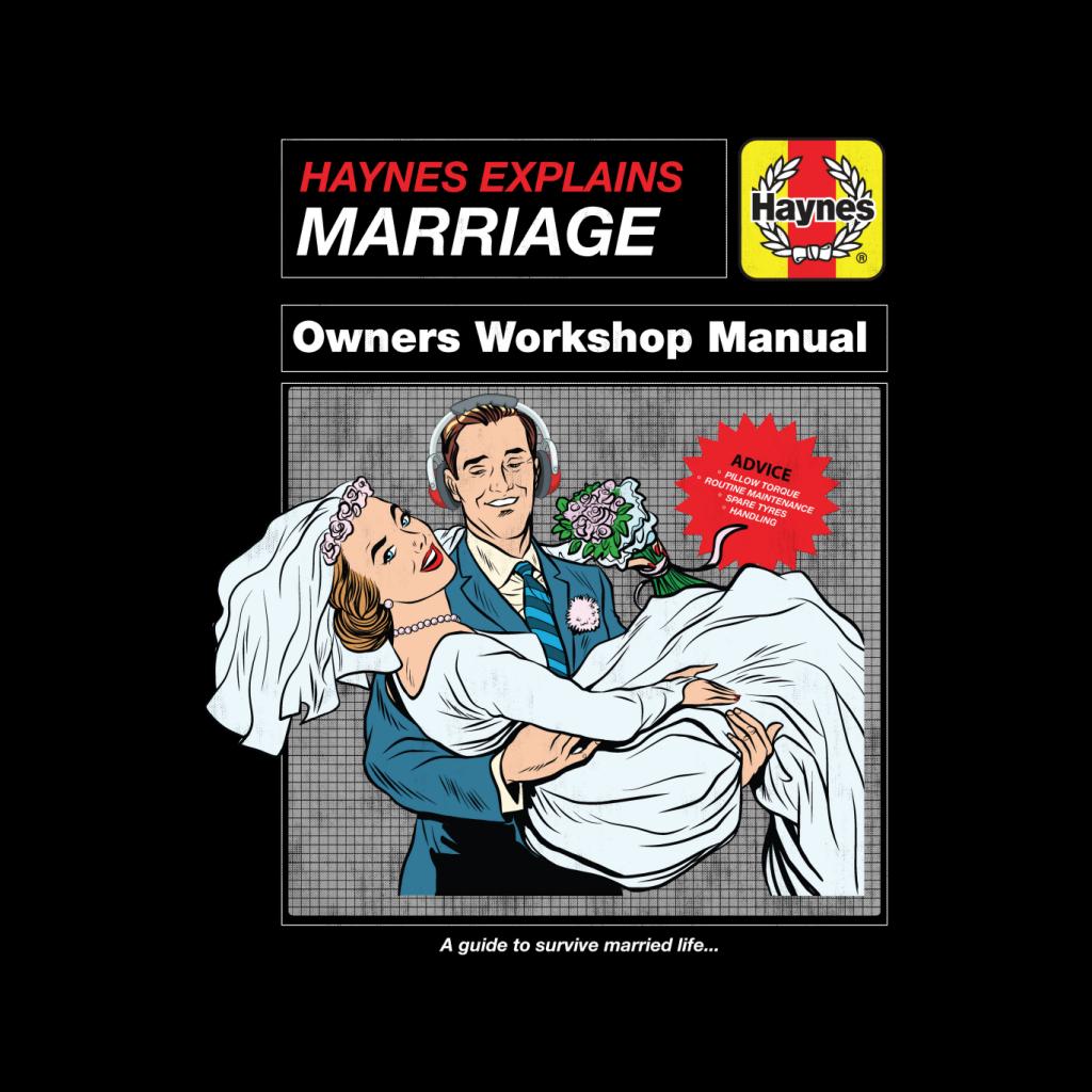 Haynes Explains Marriage Workshop Manual Men's T-Shirt-ALL + EVERY