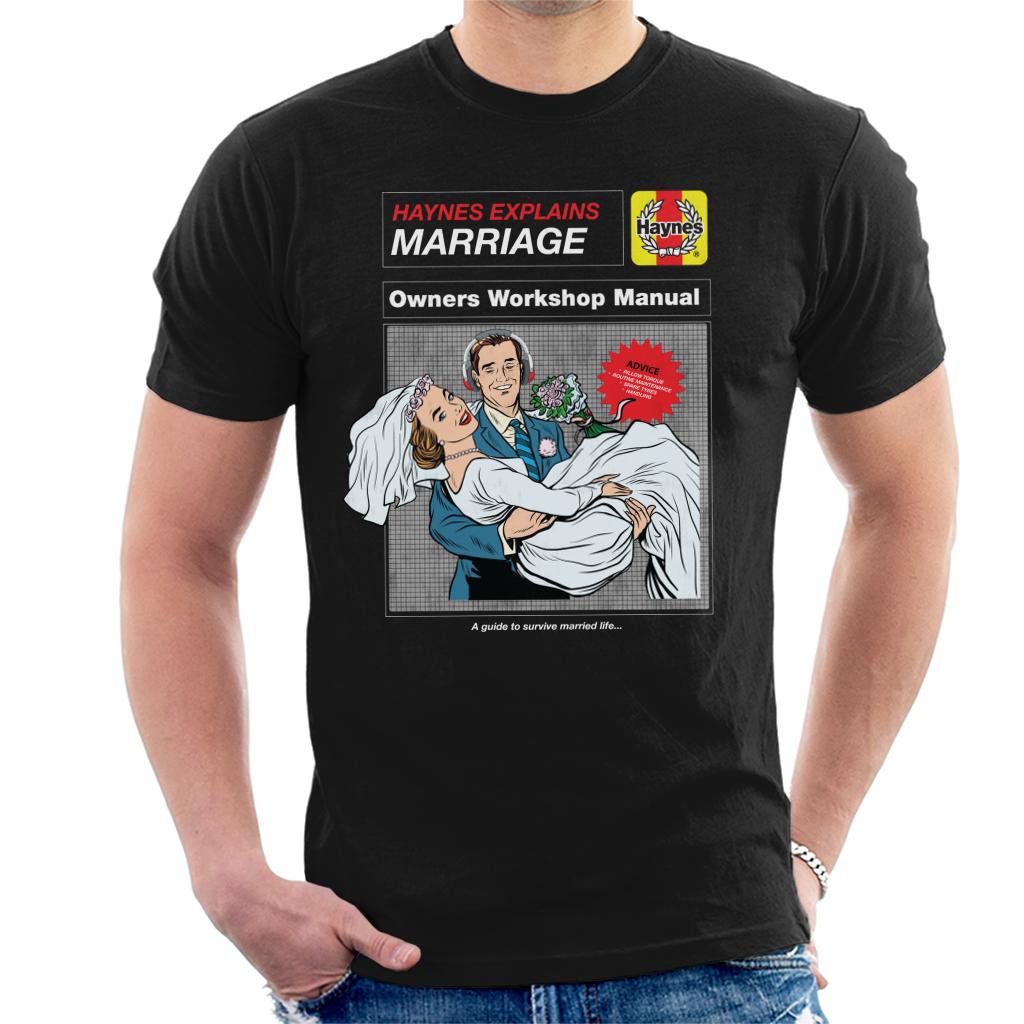 Haynes Explains Marriage Workshop Manual Men's T-Shirt-ALL + EVERY