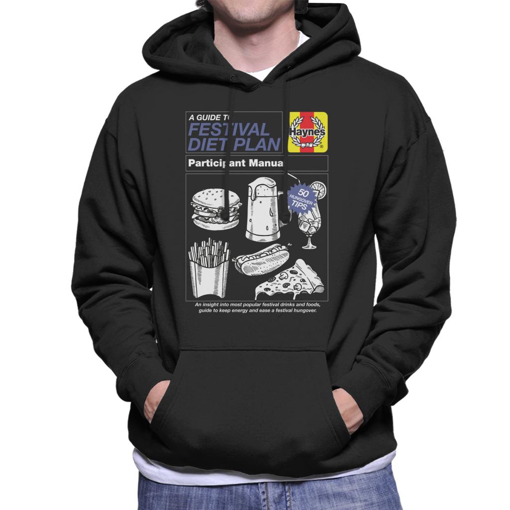 Haynes Festival Diet Plan Manual Men's Hooded Sweatshirt-ALL + EVERY