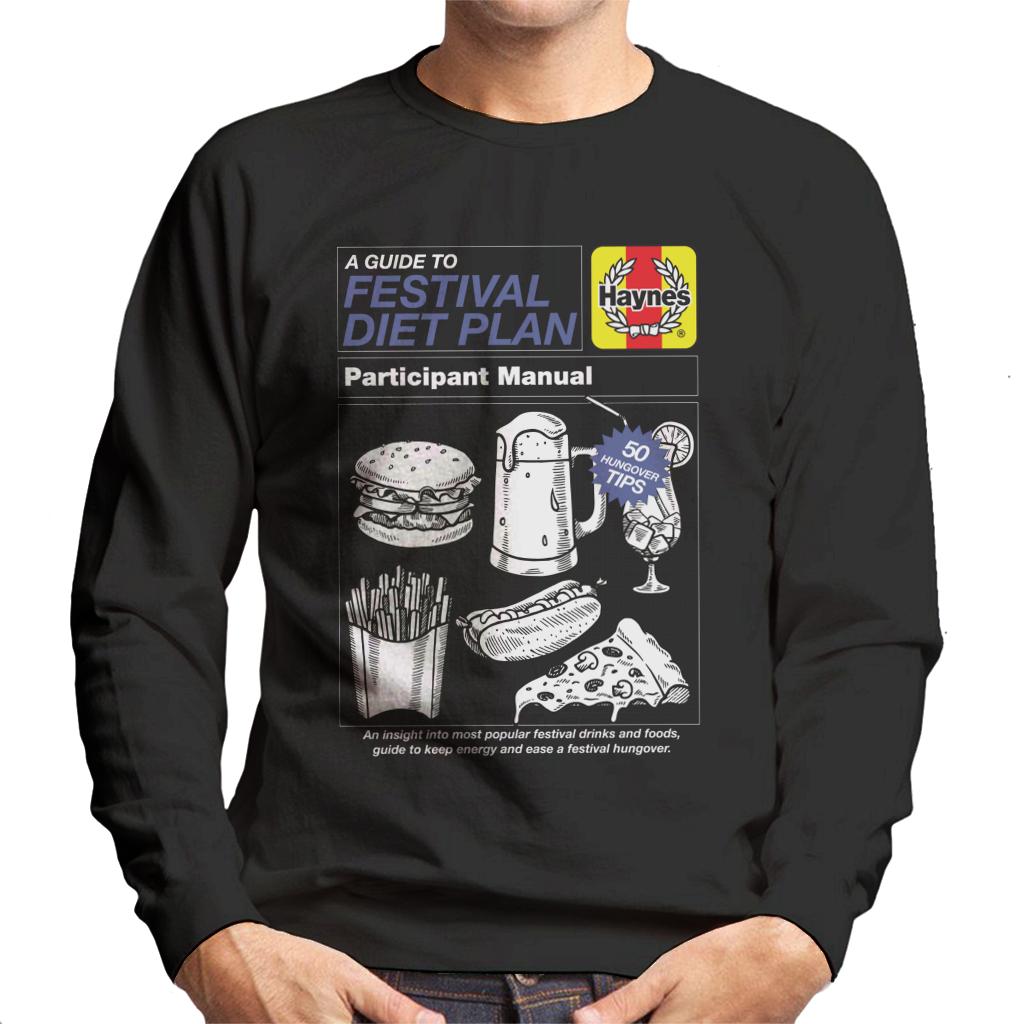 Haynes Festival Diet Plan Manual Men's Sweatshirt-ALL + EVERY